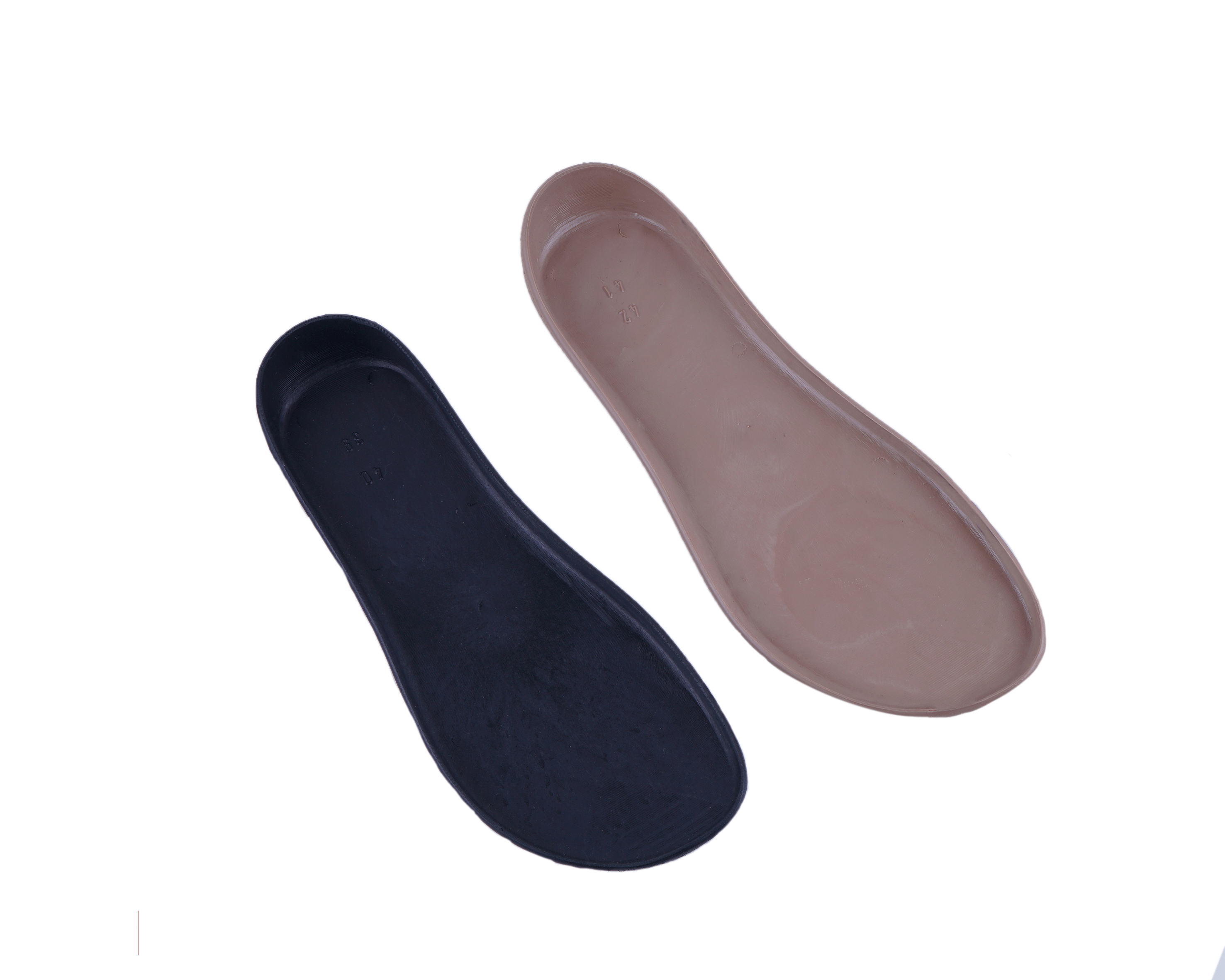 White Women Flat Ballets Wide Barefoot Smooth Leather Handmade 